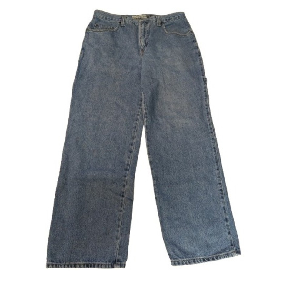 VTG 90s Bugle Boy 752‎ Carpenter Jeans 36x32 BAGGY Wide Leg Skate Denim Mexico